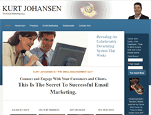 Tablet Screenshot of kurtjohansen.com